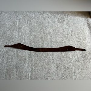 Suede belt